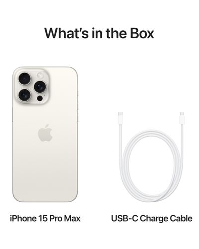 Mobile phone Apple iPhone 15 Pro Max 256GB White Titanium/D, 6 image
