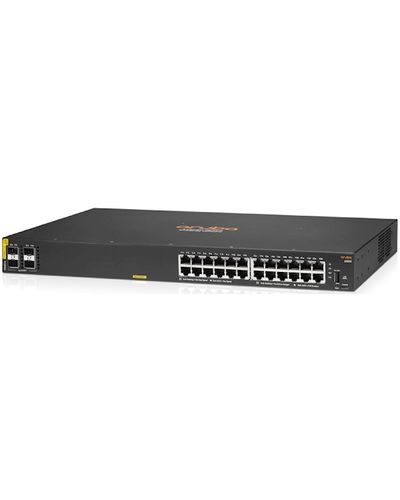 სვიჩი HPE Aruba R8N87A 6000, 24-Port Gigabit, PoE+ Switch, Black , 2 image - Primestore.ge
