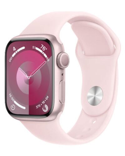 სმარტ საათი Apple Watch Series 9 GPS 41mm Pink Aluminum Case With Light Pink Sport Band MR933 S/M  - Primestore.ge