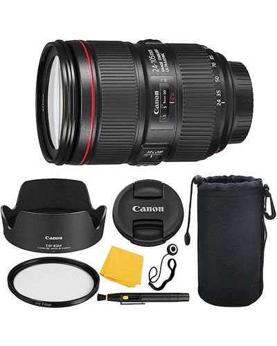 ფოტოაპარატის ლინზა Canon EF 24-105mm f/4L IS II USM (1380C005AA) , 4 image - Primestore.ge