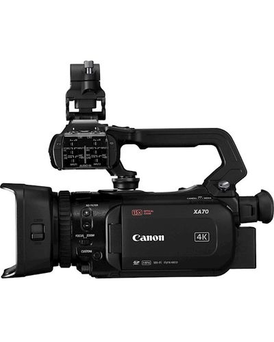 Video camera Сanon 5736C003AA XA70, UHD 4K, Professional Camcorder, Black, 3 image