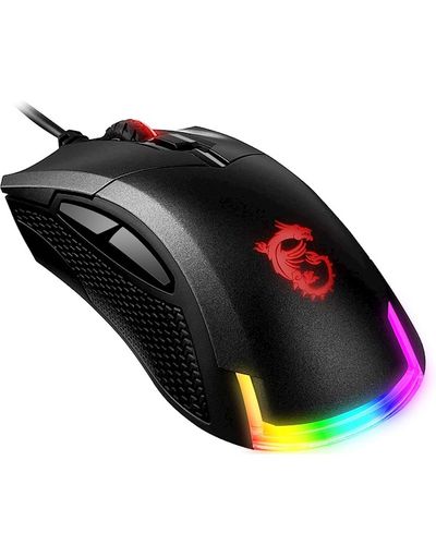 Mouse MSI S12-0401770-PA3 GM50, Wired, USB, RGB, Gaming Mouse, Black, 2 image