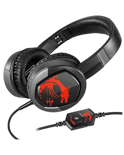 Headset MSI S37-2101010-SV1 Immerse GH30, Gaming Headset, Wired, 3.5mm, Black