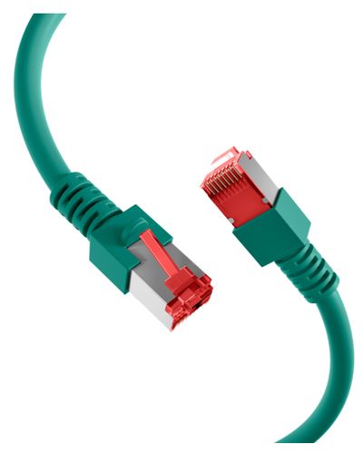 Network cable Patch-cord NETCONNECT® RJ45 Cat.6 S/FTP LZ SR Wh 5.0m, 2 image