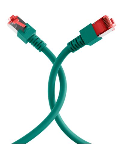 Network cable Patch-cord NETCONNECT® RJ45 Cat.6 S/FTP LZ SR Wh 5.0m, 4 image