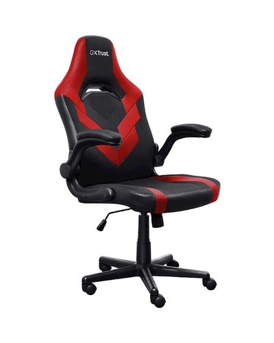 სათამაშო სავარძელი Trust GXT703R Riye, Gaming Chair, Red , 2 image - Primestore.ge