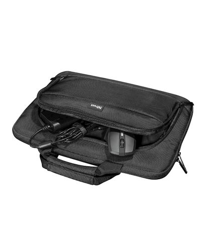 Notebook bag Trust Sydney Eco, 14", Laptop Bag, Black, 3 image