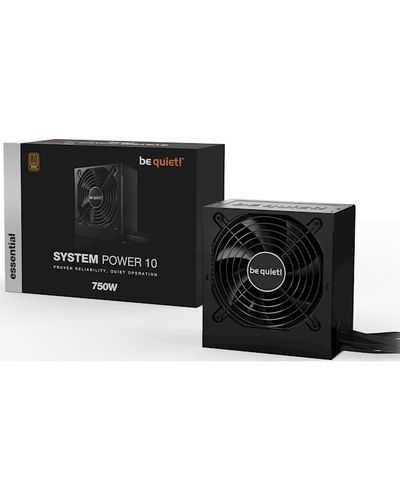 კვების ბლოკი Be Quiet BN329 System Power 10, 750W, 80 Plus, Power Supply, Black , 3 image - Primestore.ge