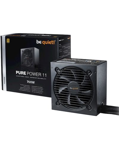 კვების ბლოკი Be Quiet BN295 Pure Power 11, 700W, 80 Plus, Power Supply, Black  - Primestore.ge