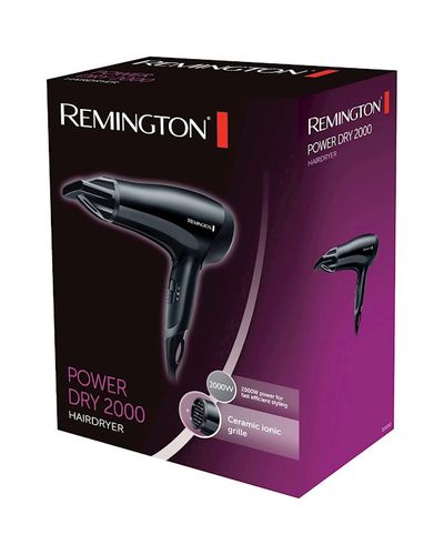 თმის საშრობი Remington D3010 Hair dryer, 2000W, Hair Dryer, Black , 4 image - Primestore.ge