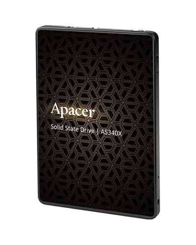 Hard disk Apacer AP480GAS340XC-1, 480GB, 2.5", Internal Hard Drive, Black, 2 image