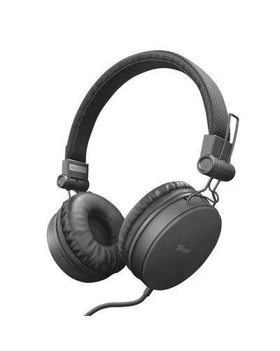 ყურსასმენი Trust 23552 Tones On-Ear Headphones Black  - Primestore.ge