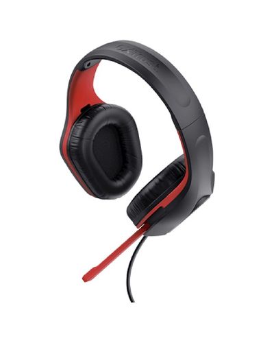 Headphone Trust 24995 GXT415S ZIROX, Gaming Headset, Wired, 3.5mm, Black/Red, 3 image