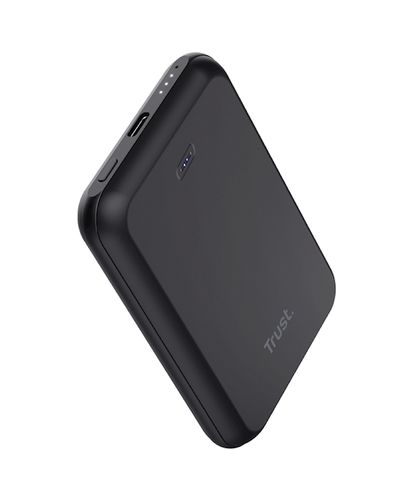 Portable charger Trust 24877 Magno, 5000mAh, USB Type-C, Power Bank, Black, 2 image