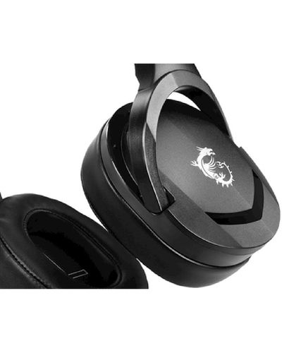 Headphone MSI S37-2101030-SV1 IMMERSE GH20, Gaming Headset, Wired, USB, Black, 3 image
