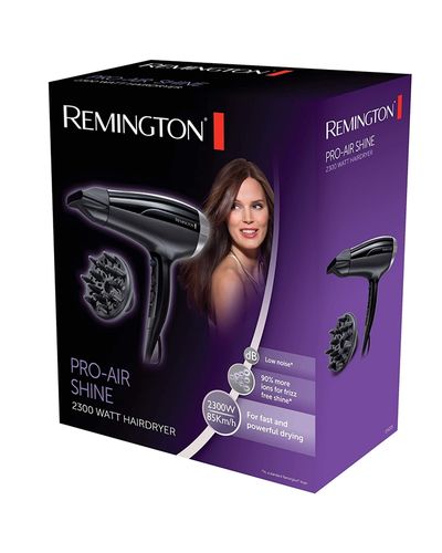 თმის საშრობი Remington D5215 E51 Pro-Air Shine Hair Dryer Black , 3 image - Primestore.ge