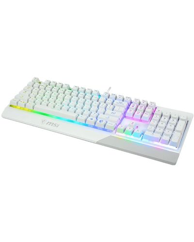 Keyboard MSI S11-04RU304-CLA VIGOR GK30, Wired, RGB, USB, Gaming Keyboard, White, 3 image