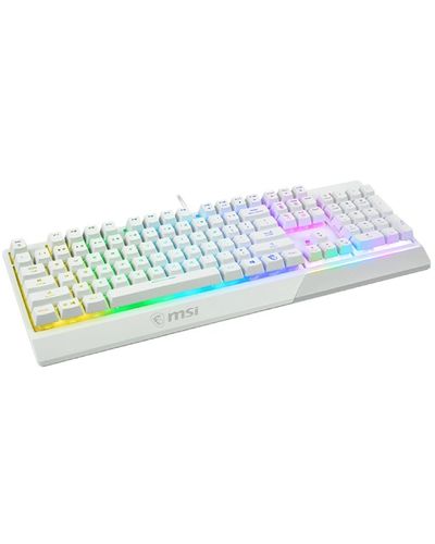 Keyboard MSI S11-04RU304-CLA VIGOR GK30, Wired, RGB, USB, Gaming Keyboard, White, 2 image