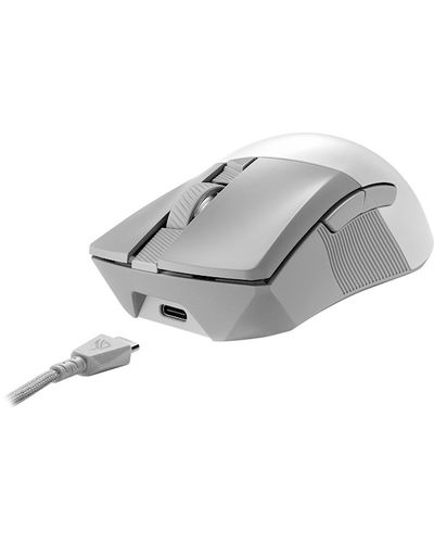 მაუსი ASUS ROG Gladius III Wireless AimPoint White RGB Gaming Mouse , 4 image - Primestore.ge
