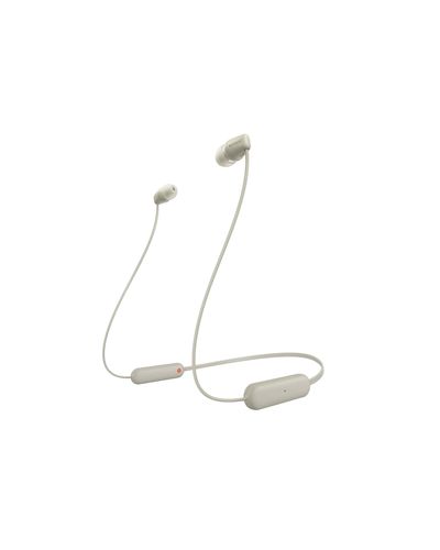 ყურსასმენი Sony WI-C100 Wireless In-Ear Earphones WIC100C.E - Beige  - Primestore.ge