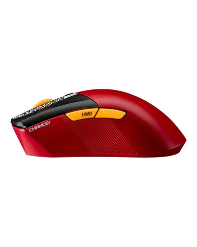 მაუსი ASUS ROG Gladius III Wireless AimPoint EVA-02 Edition Gaming Mouse, 2.4GHz RF, Bluetooth, Wired, 36K DPI Sensor, 6 programmable Buttons, ROG SpeedNova , 3 image - Primestore.ge