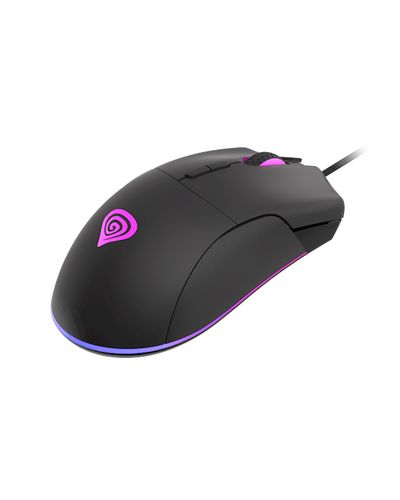 Mouse Genesis Gaming Optical Mouse krypton 290 RGB 6400 DPI with Software Black, 6 image