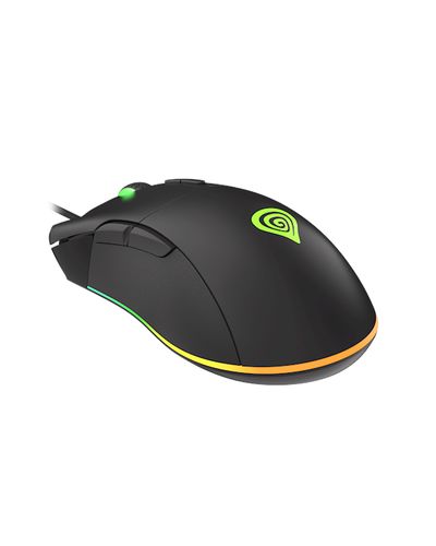 Mouse Genesis Gaming Optical Mouse krypton 290 RGB 6400 DPI with Software Black, 4 image
