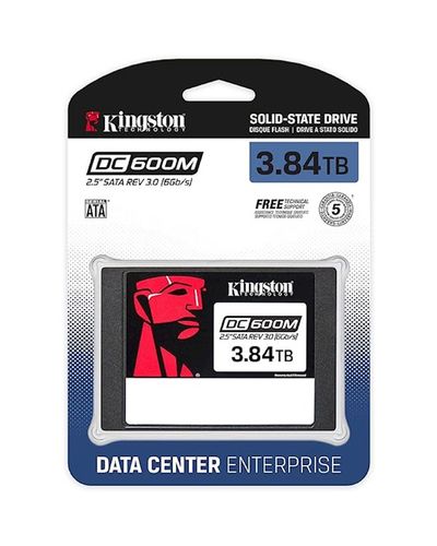 Hard disk Kingston SEDC600M/3840G, 3.84TB, 2.5", Internal Hard Drive, 3 image