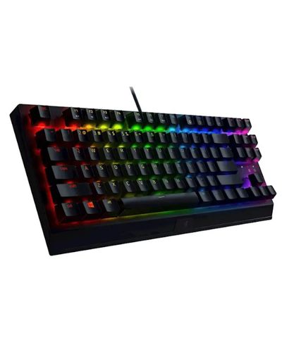 Keyboard Razer BlackWidow V3 TKL RGB 94key Green Switch USB EN Black, 3 image