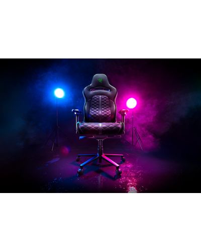 სათამაშო სავარძელი RAZER Gaming chair Enki Black/Green , 9 image - Primestore.ge