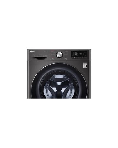 Washing machine LG F2V9GW9P.ABLPCOM- 8.5 KG, 1200 RPM, 85X47,5X60, INVERTER, ARTIFICIAL INT, STEAM, TurboWASH, BLACK, 3 image
