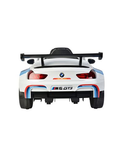 Baby electric car BMW M6 5GT3 WHITE, 4 image