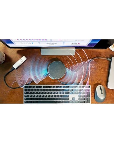 Speaker Dell 470-AELP MH3021P, USB-C, USB-A, HDMI, Conference Speaker, Silver, 4 image