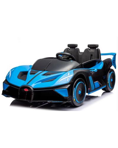 Baby electric car 806-BLU with leather seat
