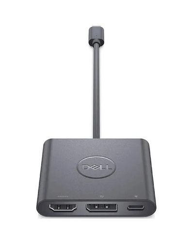 USB ადაპტერი Dell 470-AEGY, USB-C Male to HDMI/DP, Adapter, Grey , 2 image - Primestore.ge