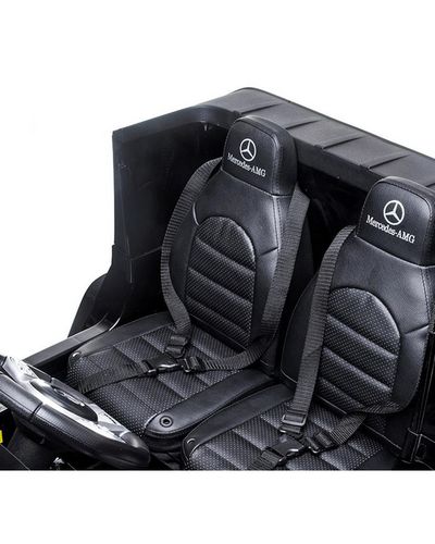 Baby electric car MERCEDES AMG S307 with leather seat, 5 image
