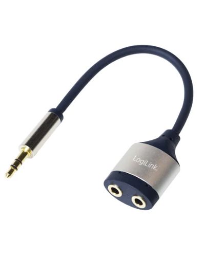 Adapter Logilink CA1100 Audio adapter "Couples" 3.5mm stereo splitter - retail