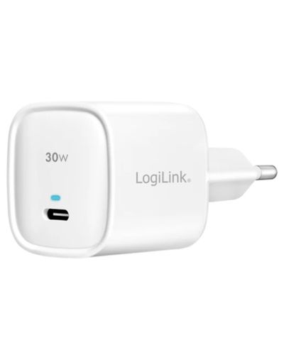 Adapter Logilink PA0279 USB power socket adapter 1x USB-C port (PD) GaN-Technology 30W