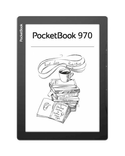 პლანშეტური წიგნი PocketBook PB970-M-CIS 970, 9.7", E-Reader, 512MB, 8GB, Wi-Fi, Mist Grey  - Primestore.ge