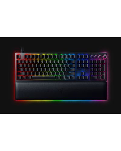 Keyboard Razer Keyboard Huntsman V2 RGB 108key Analog Switch USB EN, black, 2 image