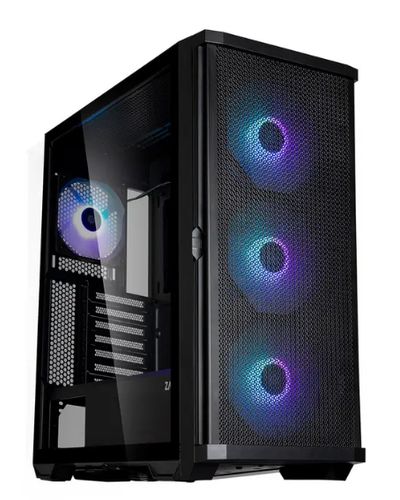 ქეისი Zalman Computer case Z10, without PSU, 2xUSB3.0, 1xUSB Type-C, 3x140mm Black fans, 1x120mm Black fans, TG Side Panel, EATX, Black  - Primestore.ge