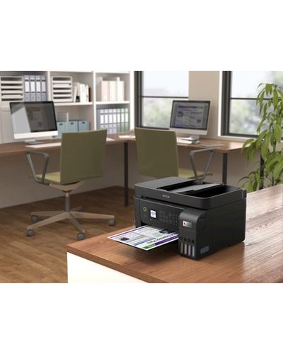 Printer Epson C11CJ65407 EcoTank MFP L5290, MFP, A4, Wi-Fi, USB, Black, 6 image