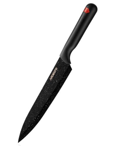 დანების ნაკრები Ardesto Black Mars Knives Set 5 pcs, black, stainless steel, plastic , 6 image - Primestore.ge