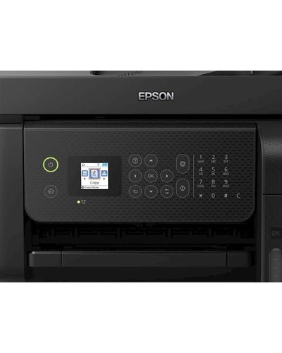პრინტერი Epson C11CJ65407 EcoTank MFP L5290, MFP, A4, Wi-Fi, USB, Black , 4 image - Primestore.ge