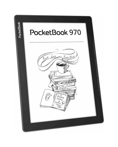 პლანშეტური წიგნი PocketBook PB970-M-CIS 970, 9.7", E-Reader, 512MB, 8GB, Wi-Fi, Mist Grey , 2 image - Primestore.ge