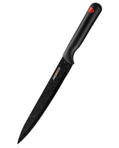 დანების ნაკრები Ardesto Black Mars Knives Set 5 pcs, black, stainless steel, plastic , 4 image - Primestore.ge