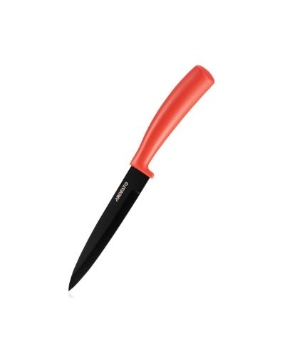 Set of knives Ardesto Black Mars Knives Set 3 pcs, red, stainless steel, plastic, 3 image