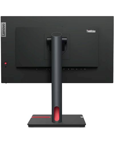 მონიტორი Lenovo 63B3GAT6EU ThinkVision, 23.8", Monitor, QHD, IPS, HDMI, USB, Type-C, DP, LAN, Black , 4 image - Primestore.ge