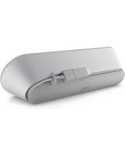 Speaker Dell SP3022 520-AAVQ, 3.6W, USB, USB-C, PC Soundbar, Silver, 3 image