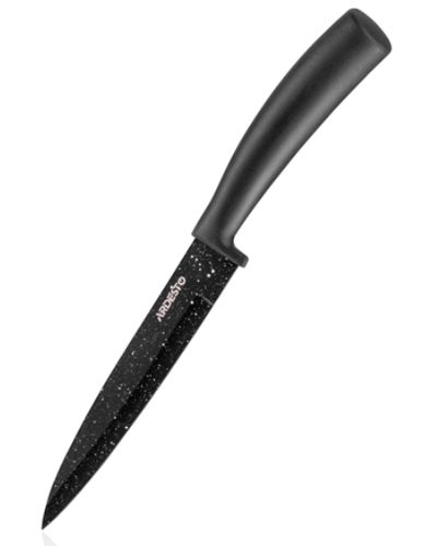 Set of knives Ardesto Black Mars Knives Set 3 pcs, black, stainless steel, plastic, 3 image